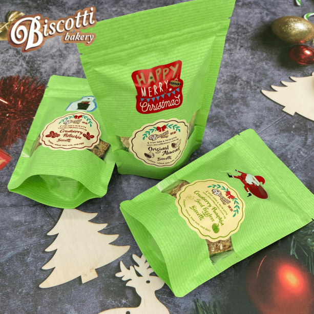 Christmas Biscotti Gift Box